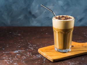 how to make a coffee milkshake